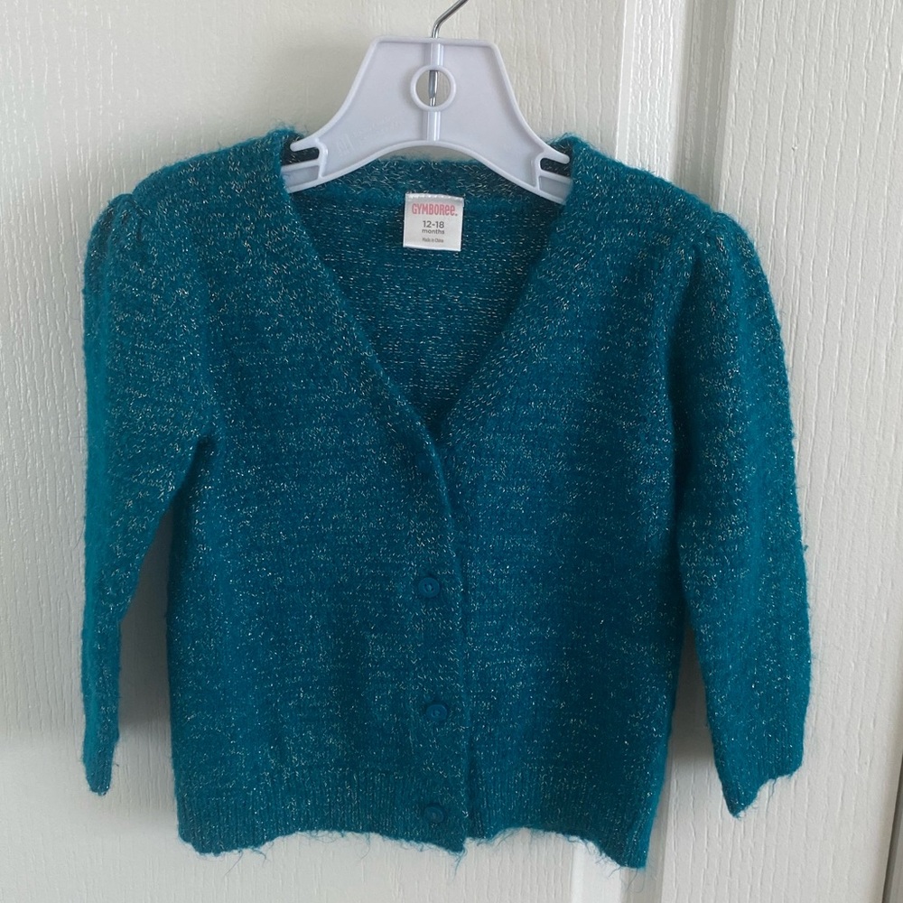 Gymboree sparkle cardigan 12-18 months